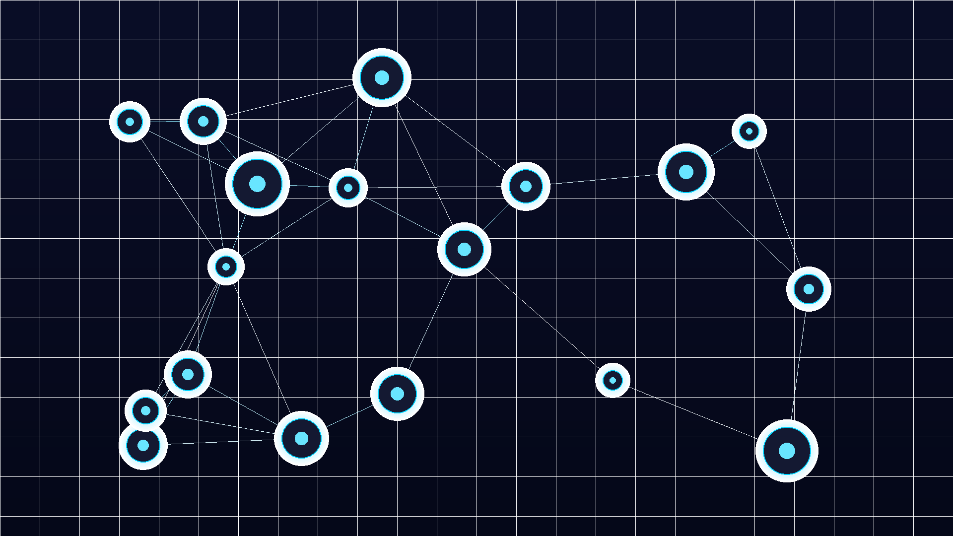 Abstract industrial cognitive network with connected devices and robots